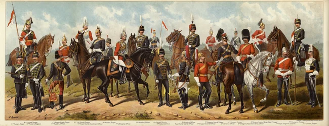 Our British Cavalry, 1890